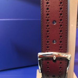 Allen Edmonds. Manistee belt. Oxblood. Size 36.